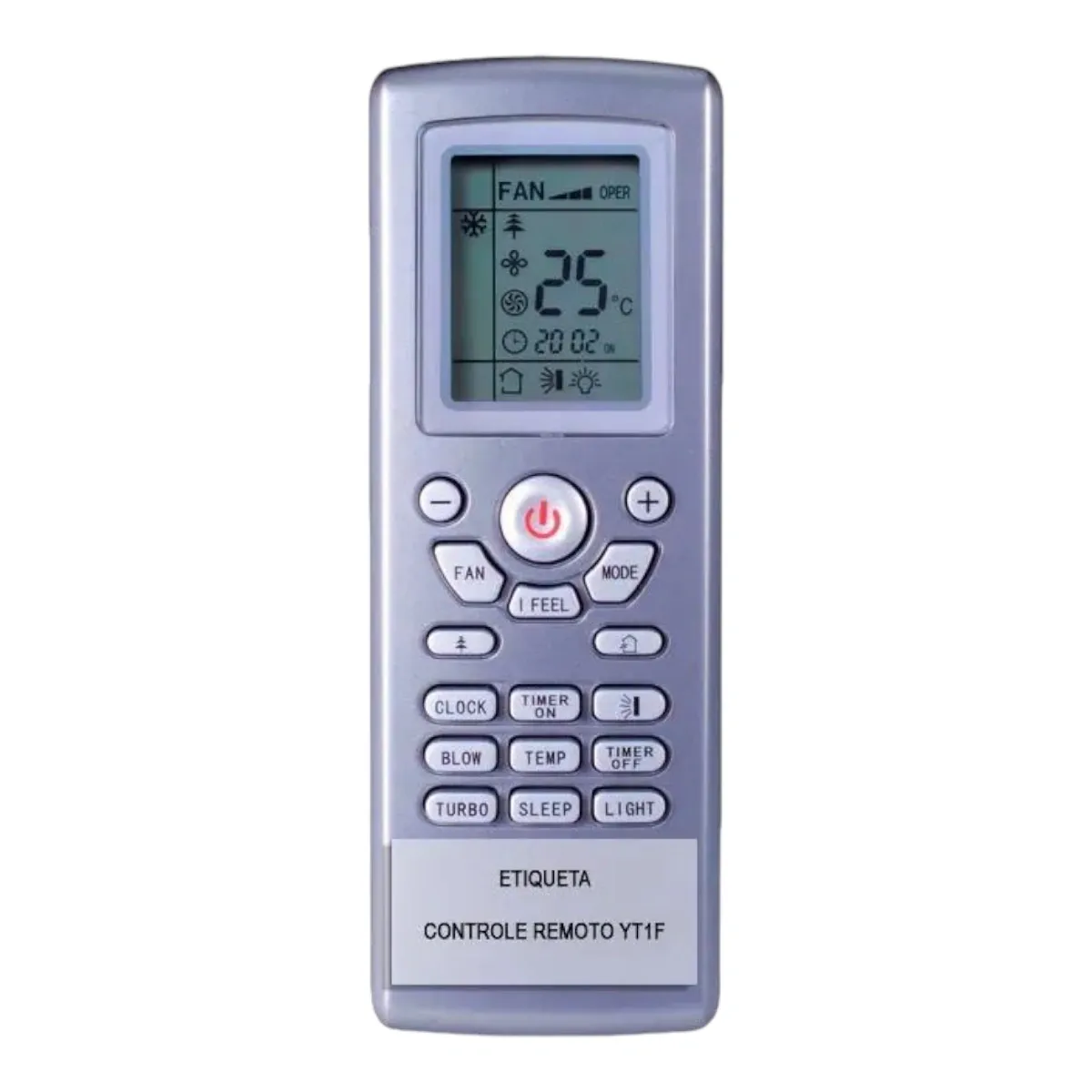 Controle Remoto YT1F 305100491 Gree