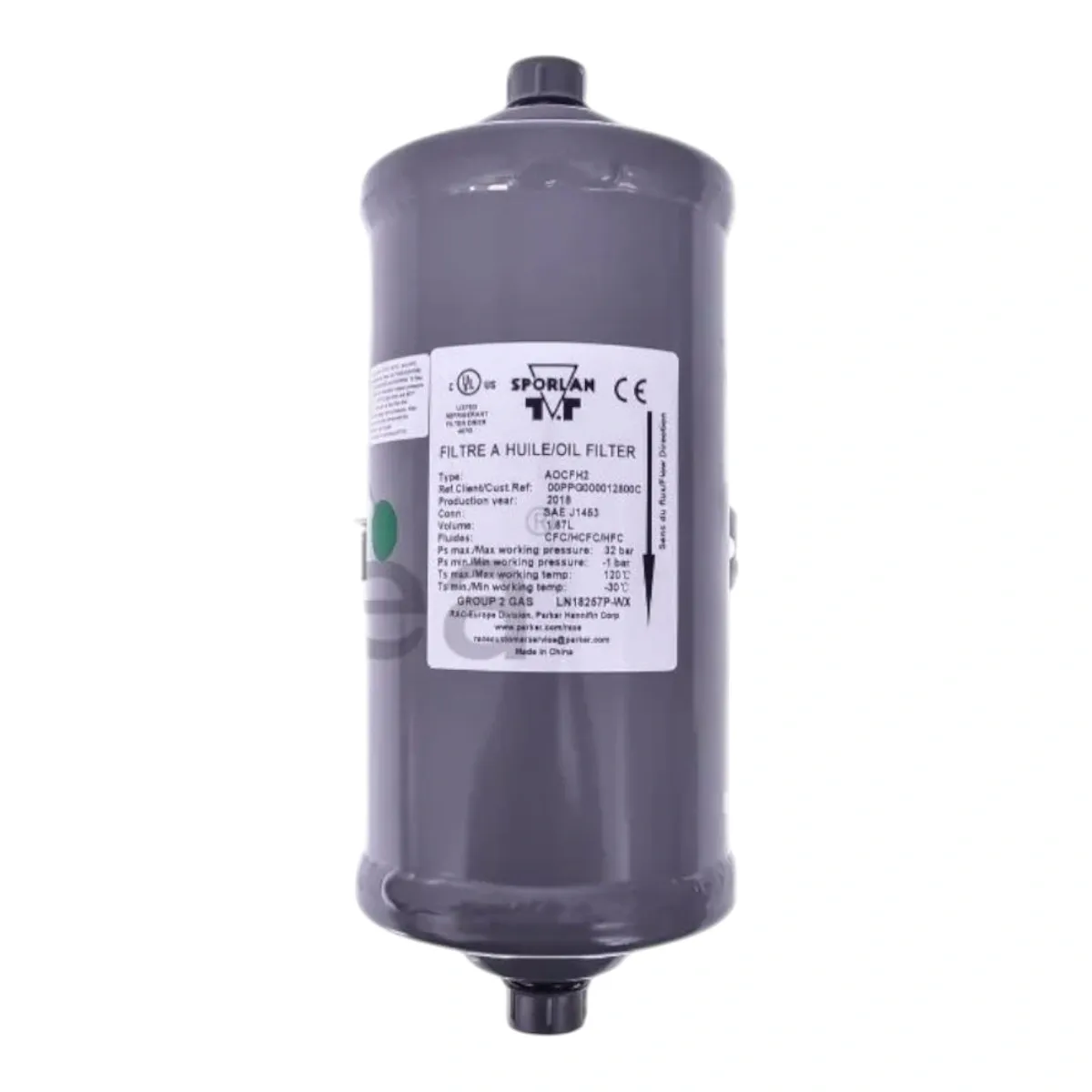 Filtro de Óleo AOFCH2 00PPG000012800 Chiller Carrier