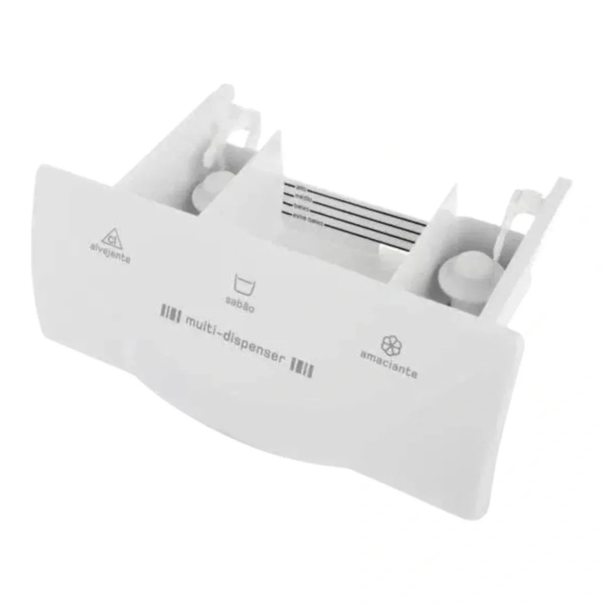 Gaveta Dispenser Completo Lavadora 11kg W10434139 W10207794 Brastemp