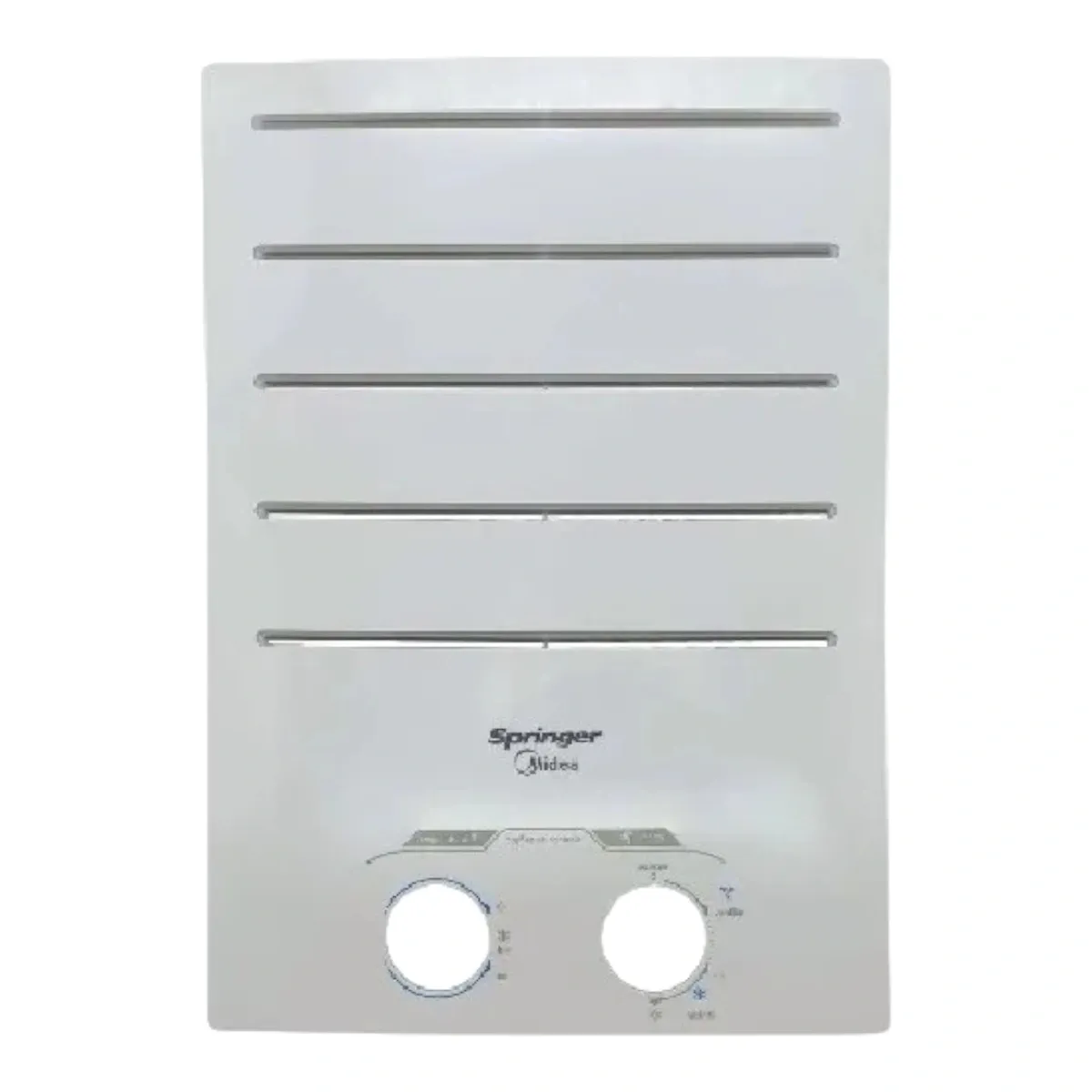 Grelha frontal branca eletromec FR ar de janela 7,5k/10k Springer Carrier GW13704049