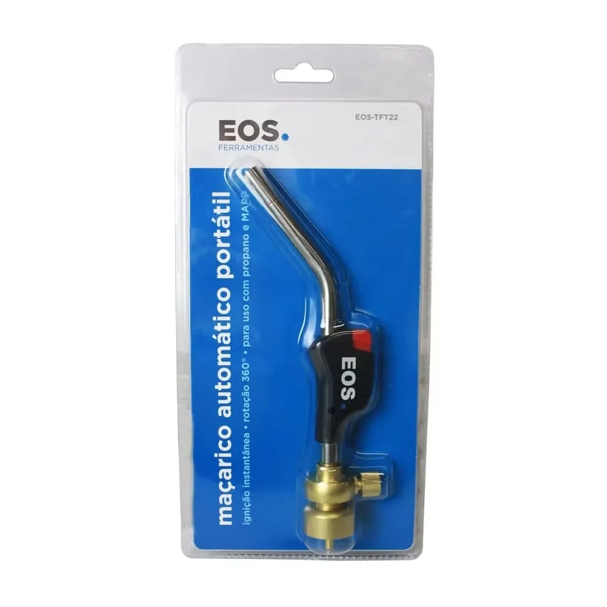 Maçarico Manual Automático Portátil (GAS MAP/PROPANO)