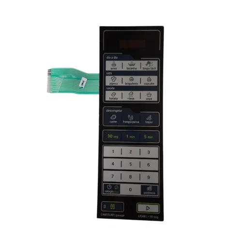 Membrana Teclado Comando 17170000A06211 Micro-ondas Midea