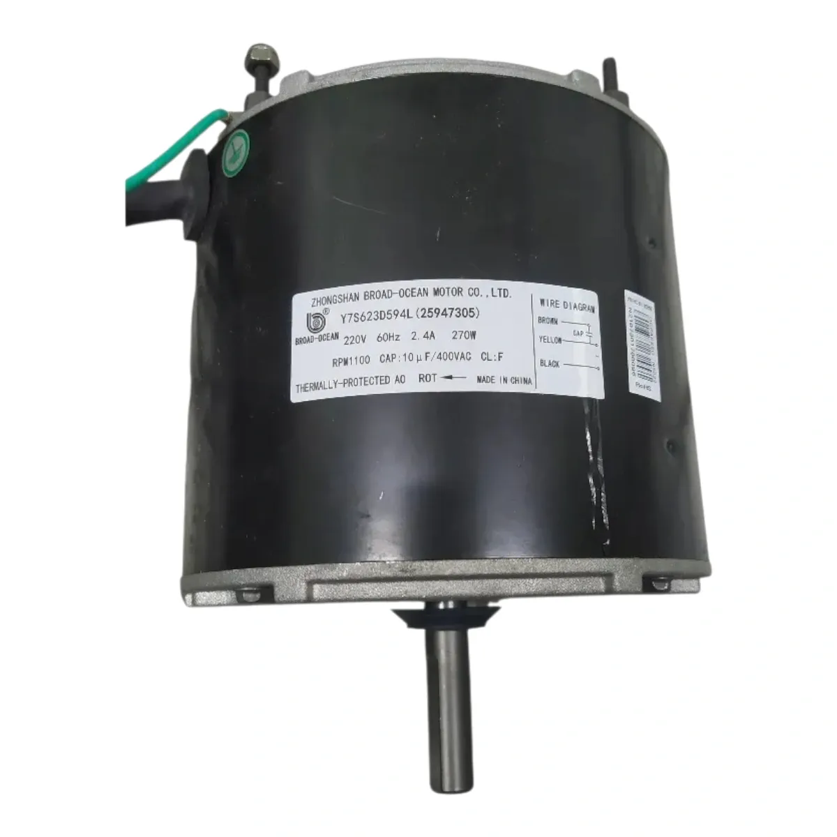 Motor eletrico AC 1/3CV 220V 60Hz 6P (self contained varios) Midea 25947305