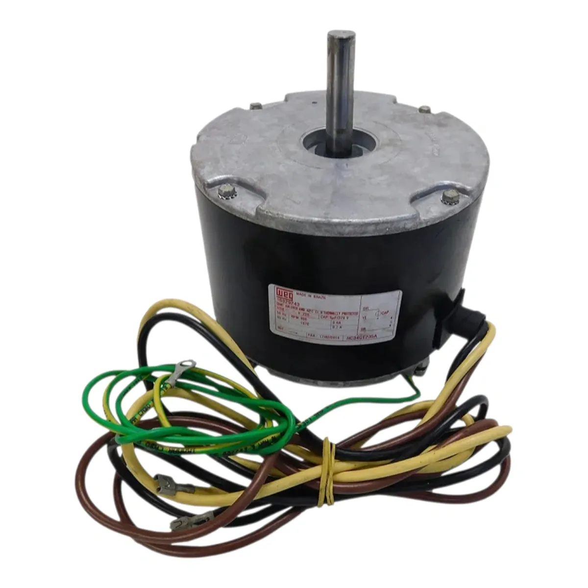 Motor elétrico AC 73,6W 220V 60Hz condensadora LCOMM 36k Springer Carrier HC34GE235A