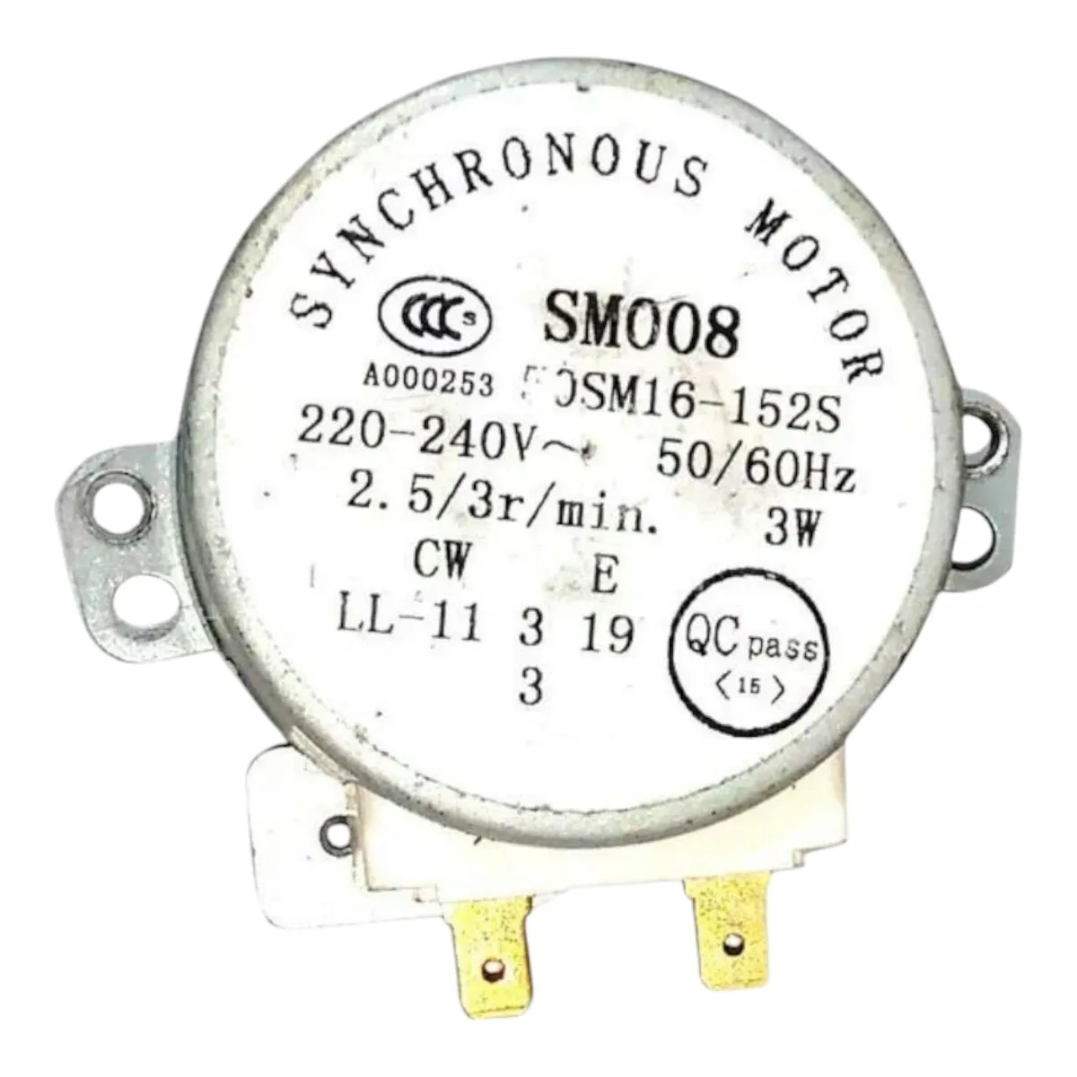Motor Swing Passo SM008 220V 60HZ 15212701 Gree