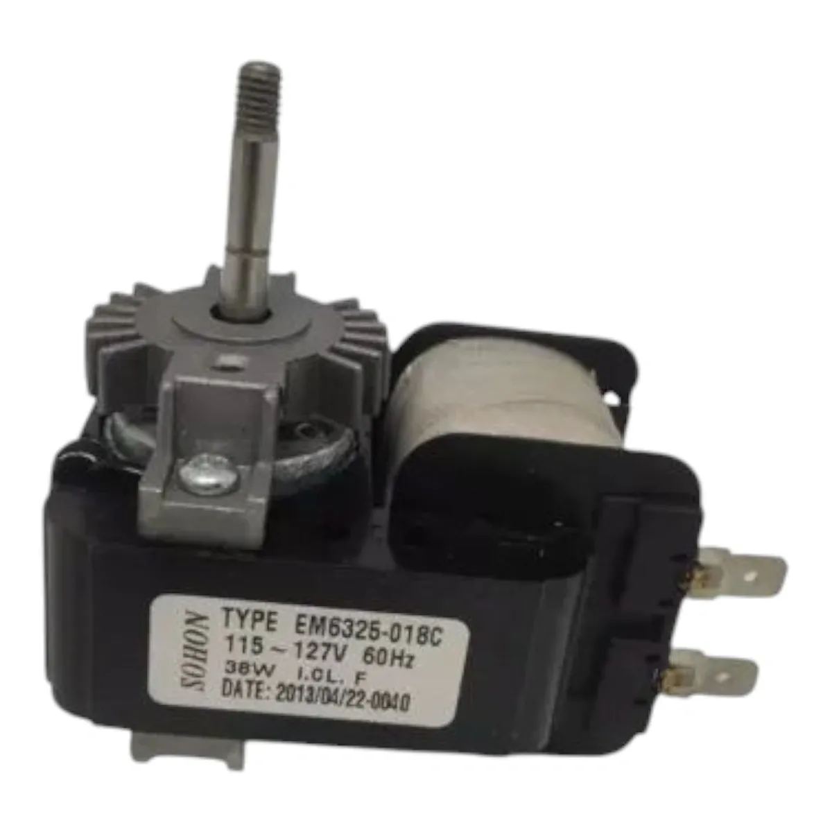 Motor Ventilador Ar Quente BWS24 127V W10314230 Máquina de Lavar Brastemp