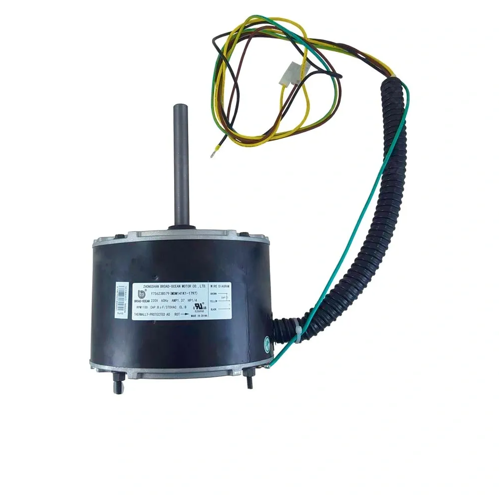 Motor Ventilador Condensadora 1/4CV 220V 36k a 60k 25901797 Midea Springer Carrier