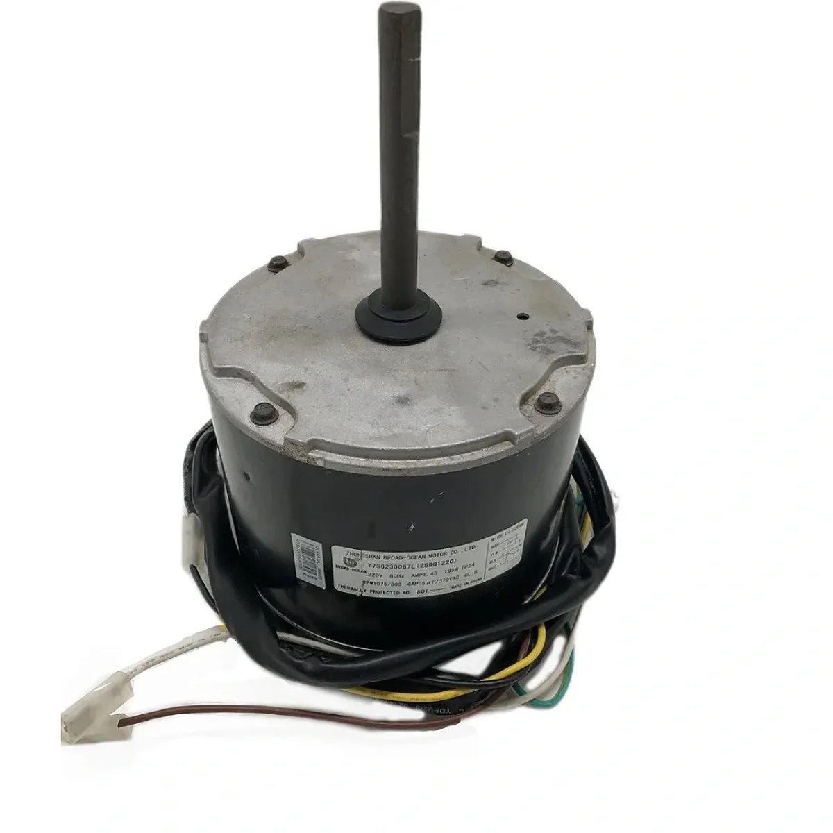 Motor Ventilador Condensadora AC 1/4CV 220V 25901220 Carrier