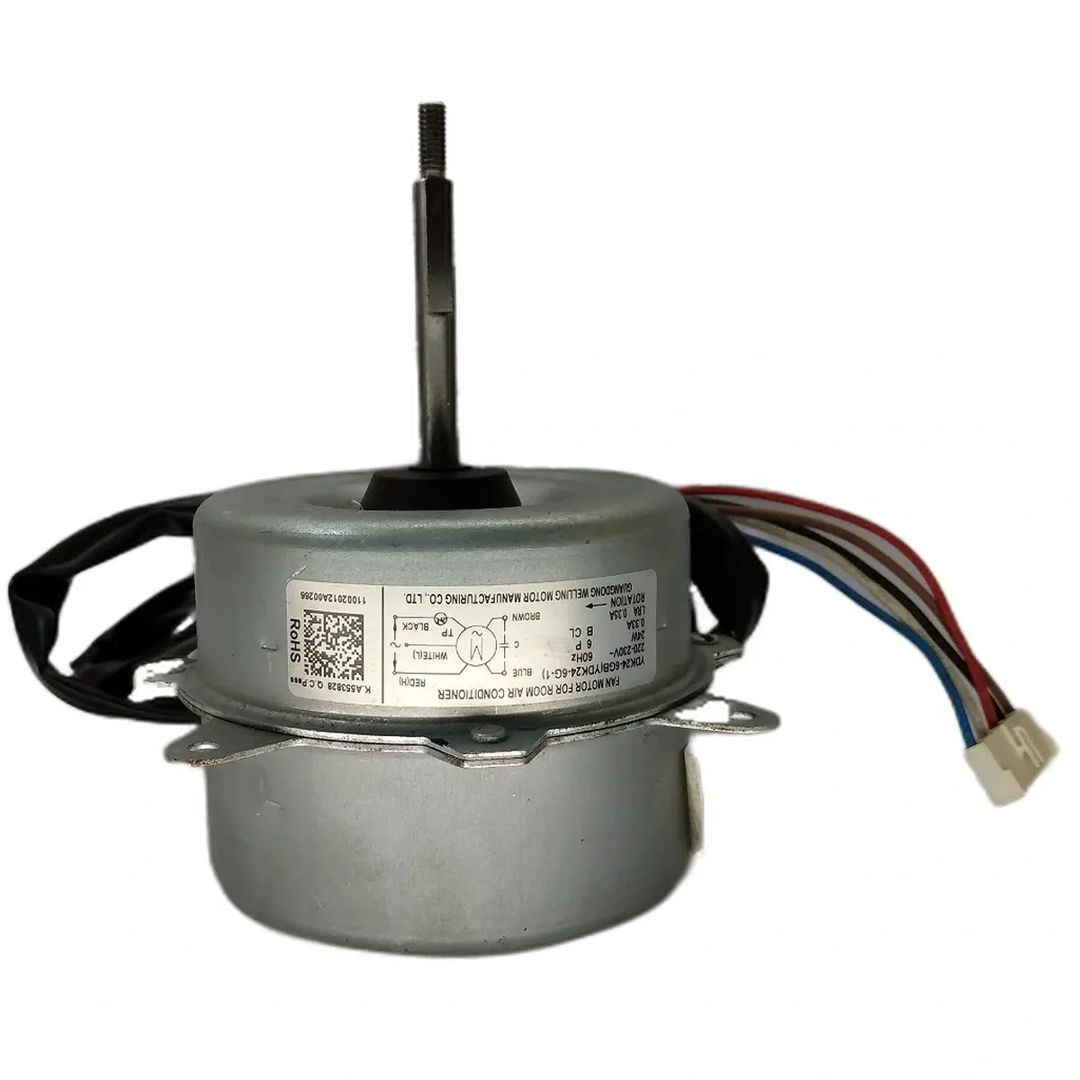 Motor Ventilador Condensadora YDK24-6GB 2024004A0206 Springer