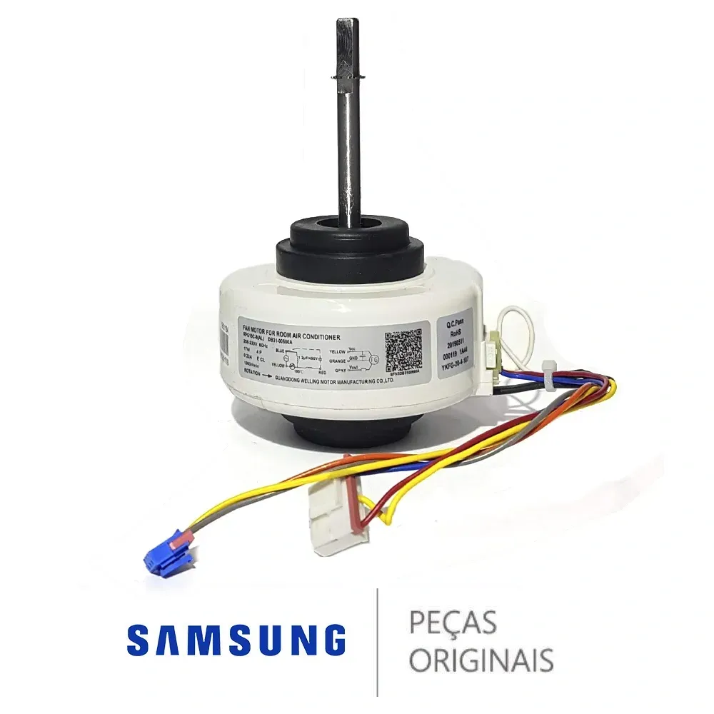 Motor Ventilador Evaporadora 9K 12K DB31-00680A Samsung