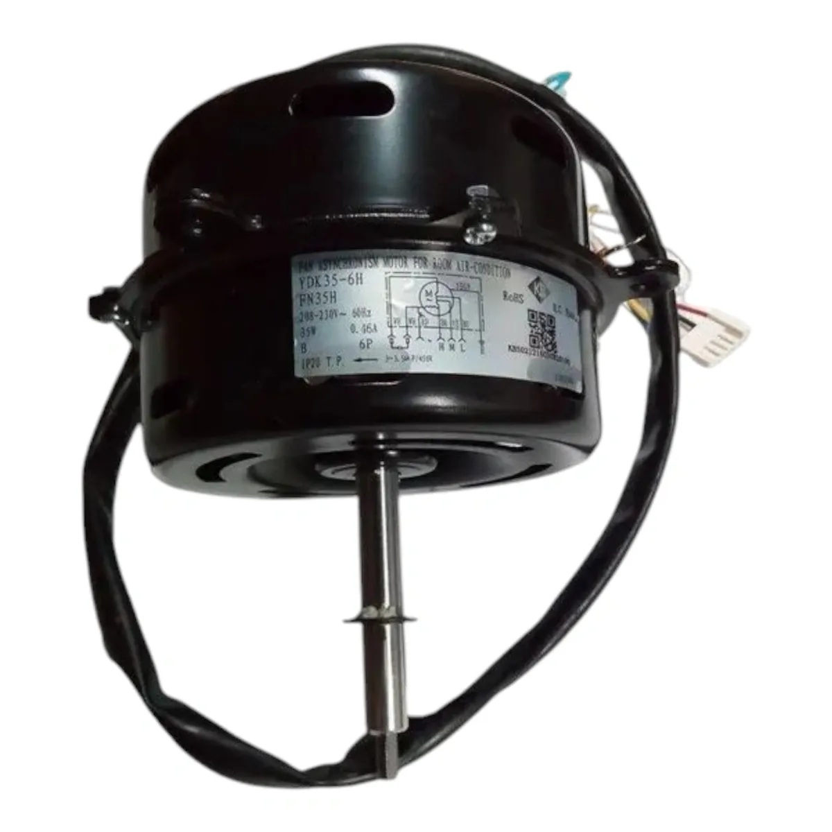 Motor Ventilador Evaporadora FN35H GSK24 L R B 15012704 Gree