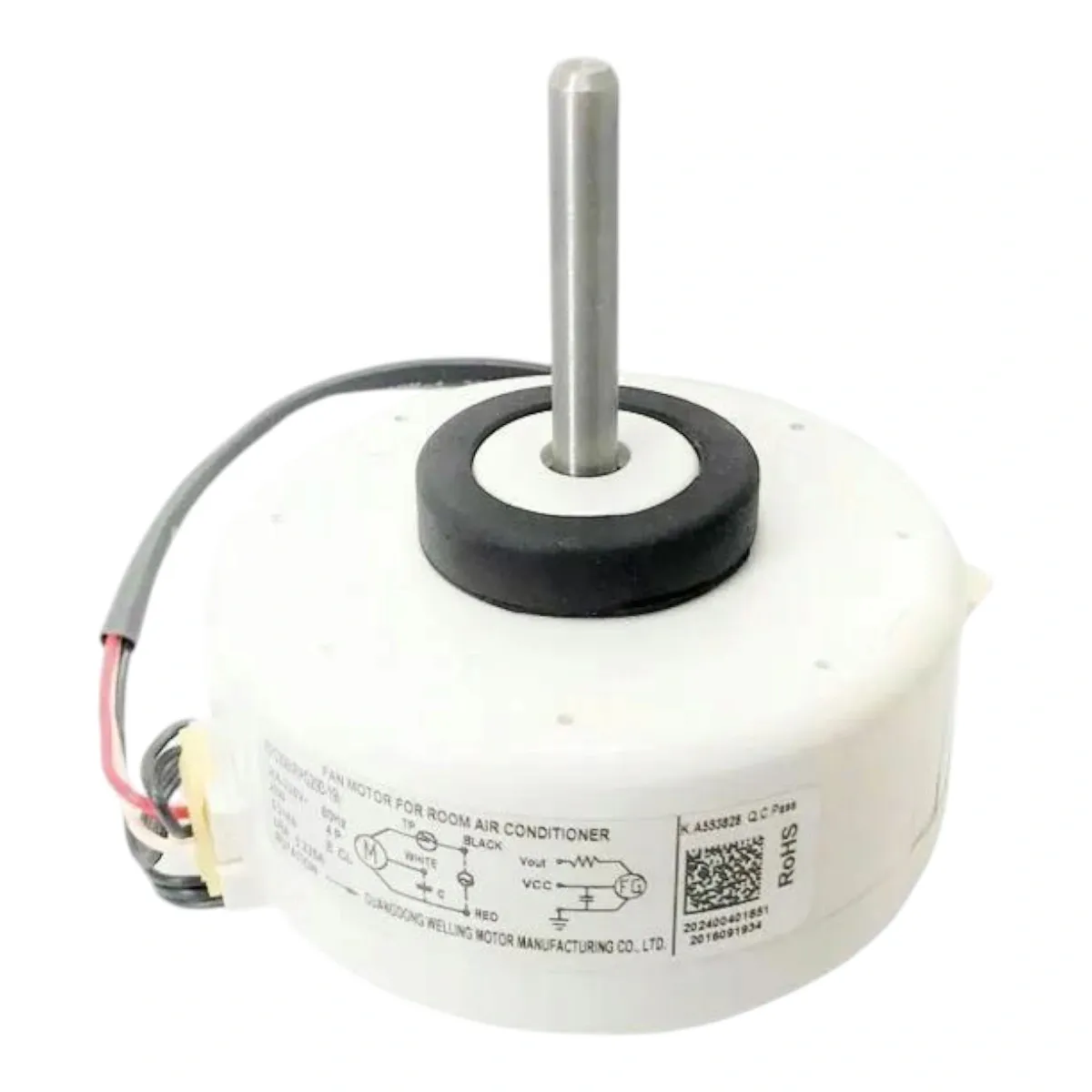Motor Ventilador Evaporadora YKFG-20-4-10L-2 11002012A01231 Midea Springer