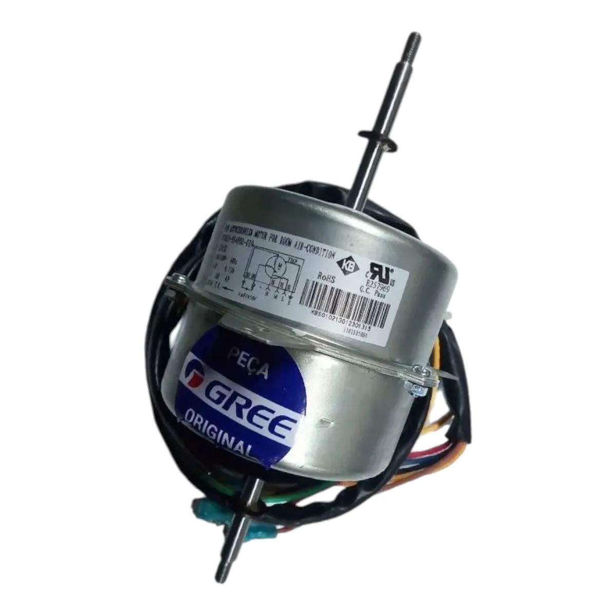 Motor Ventilador Janela CJ65S GJC10 12BL D1M D1R 1501105003 Gree