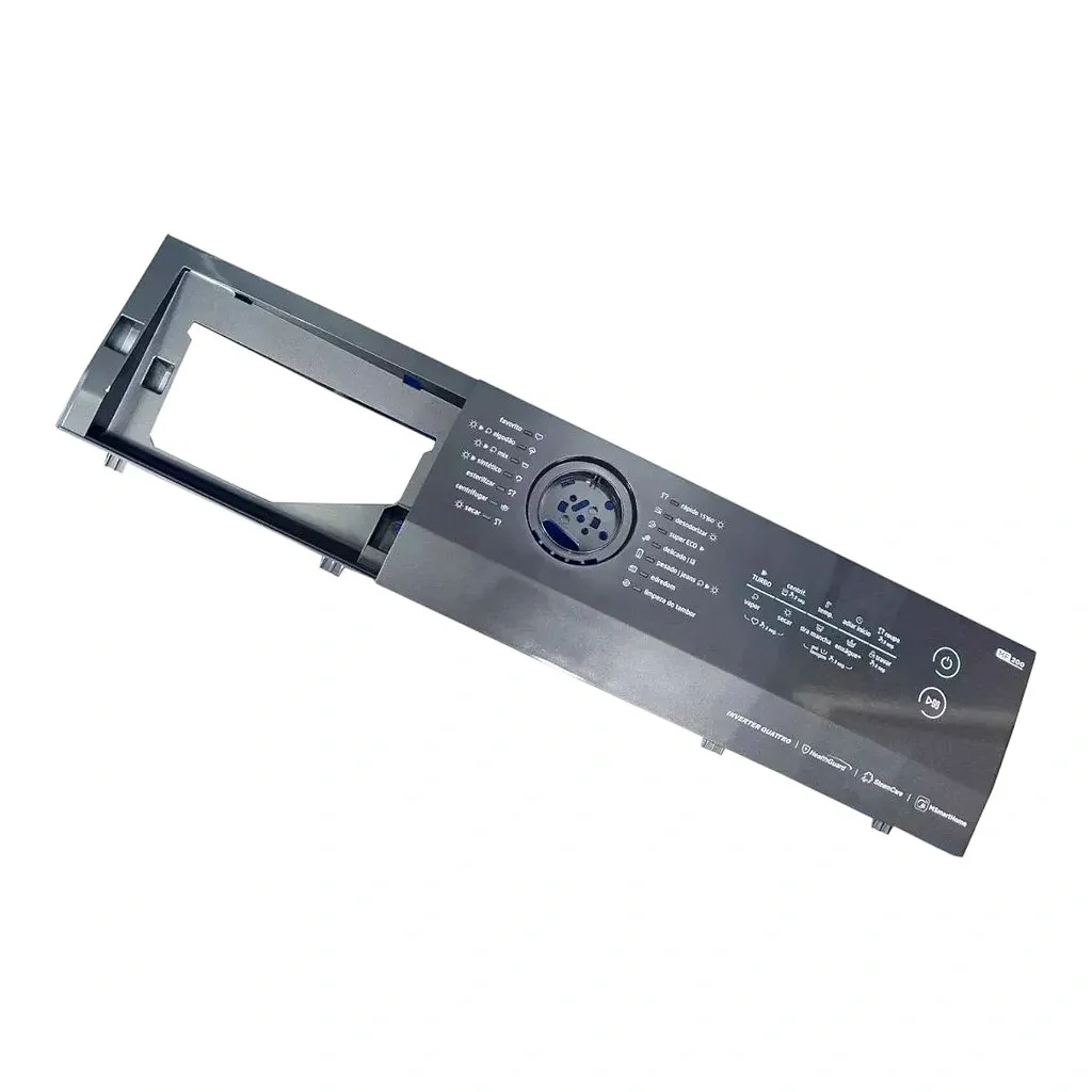 Painel de Controle (PLASTICO) Cinza Lava e Seca MF200 12138100A50418 Midea