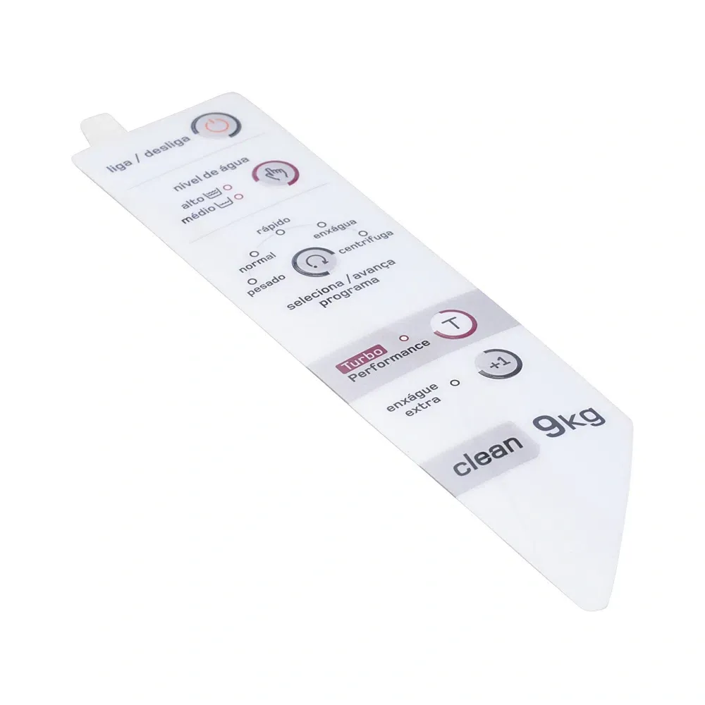Painel Decorativo BWC09A Máquina de Lavar 9kg W10625297 Brastemp