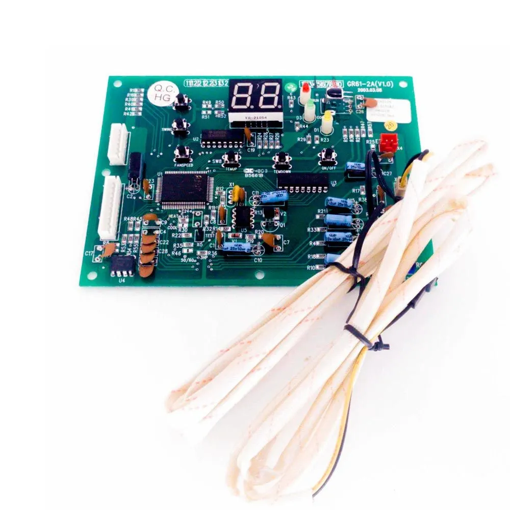 Placa Display Receptora GST Q F - XSB6152AJ 30546104 Gree