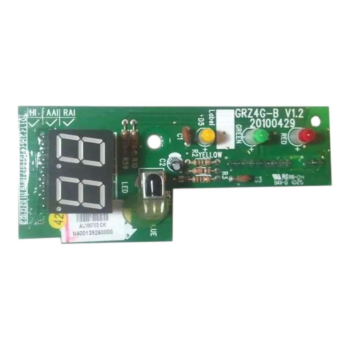 Placa Display Receptora Piso Teto GRZ4G-B V1.2 30294220 Gree
