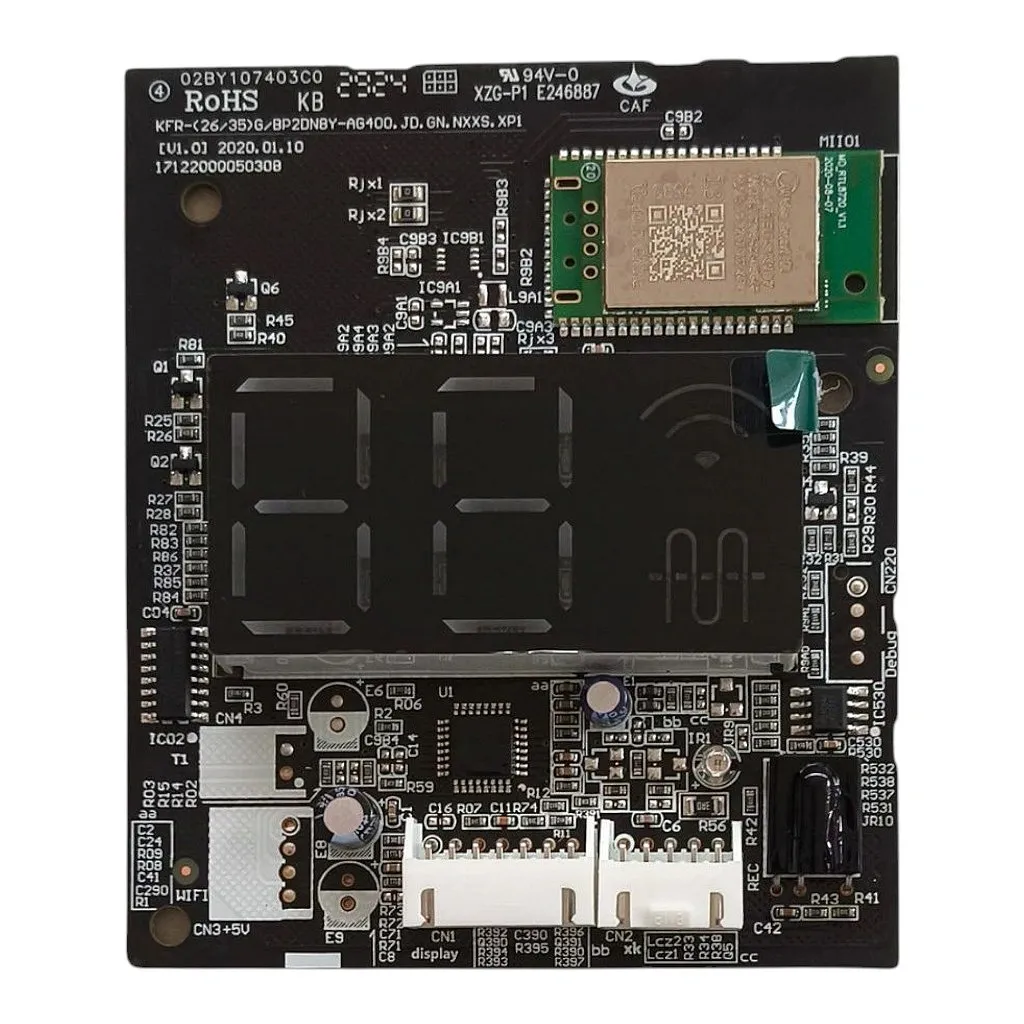 Placa Eletônica Display 9K 12 17122000A42871 Midea