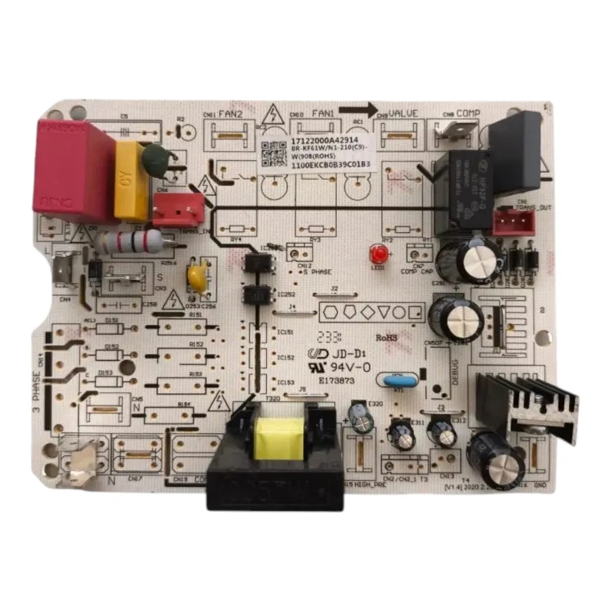 Placa Eletrônica 22K CO (17122000A42914) 79037278 Springer Carrier ( VERIFICAR SUBSTITUTA 17122000A42914)