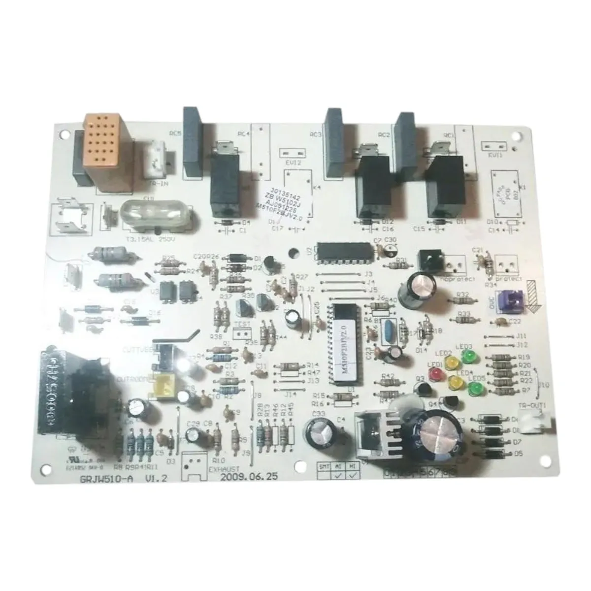 Placa Eletrônica Condensadora W5102J GWH 24MD H28MD 30135142 Gree