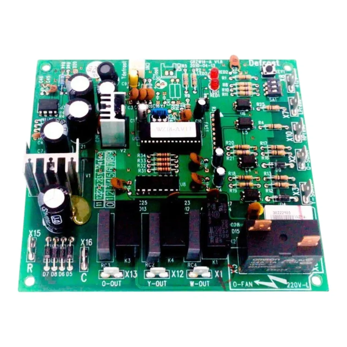 Placa Eletrônica Condensadora WZ14301 GUHN48TF1AO 30222103 Gree