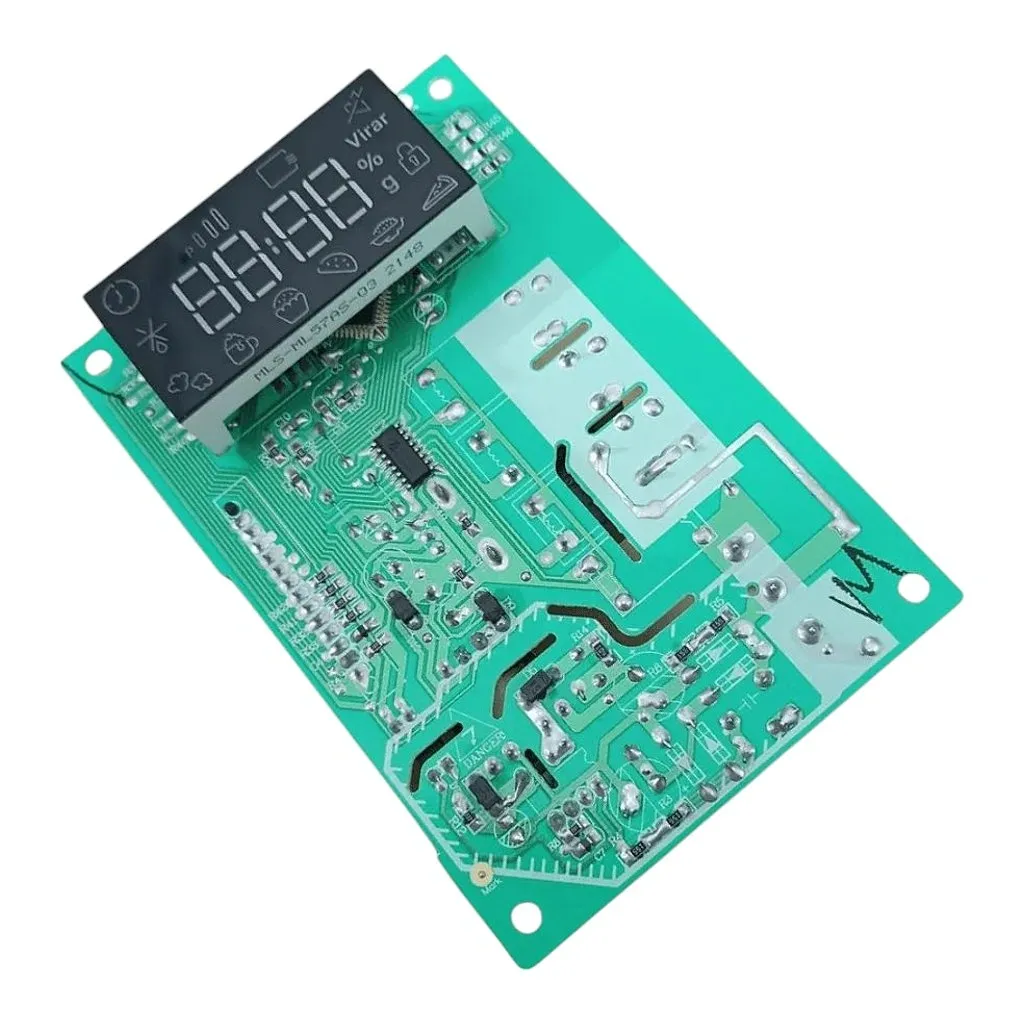 Placa Eletrônica de Controle CMS46ABBNA 220V W11581311 Micro-ondas Brastemp Consul