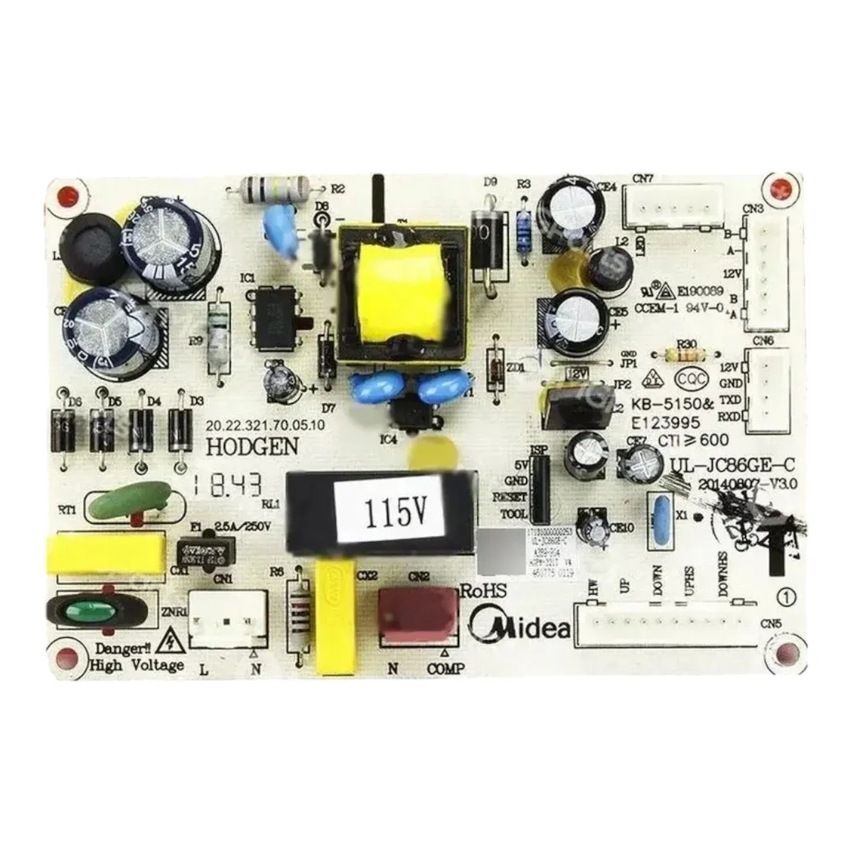 Placa Eletrônica de Controle Principal Adega Duplex 17131000000253 Midea