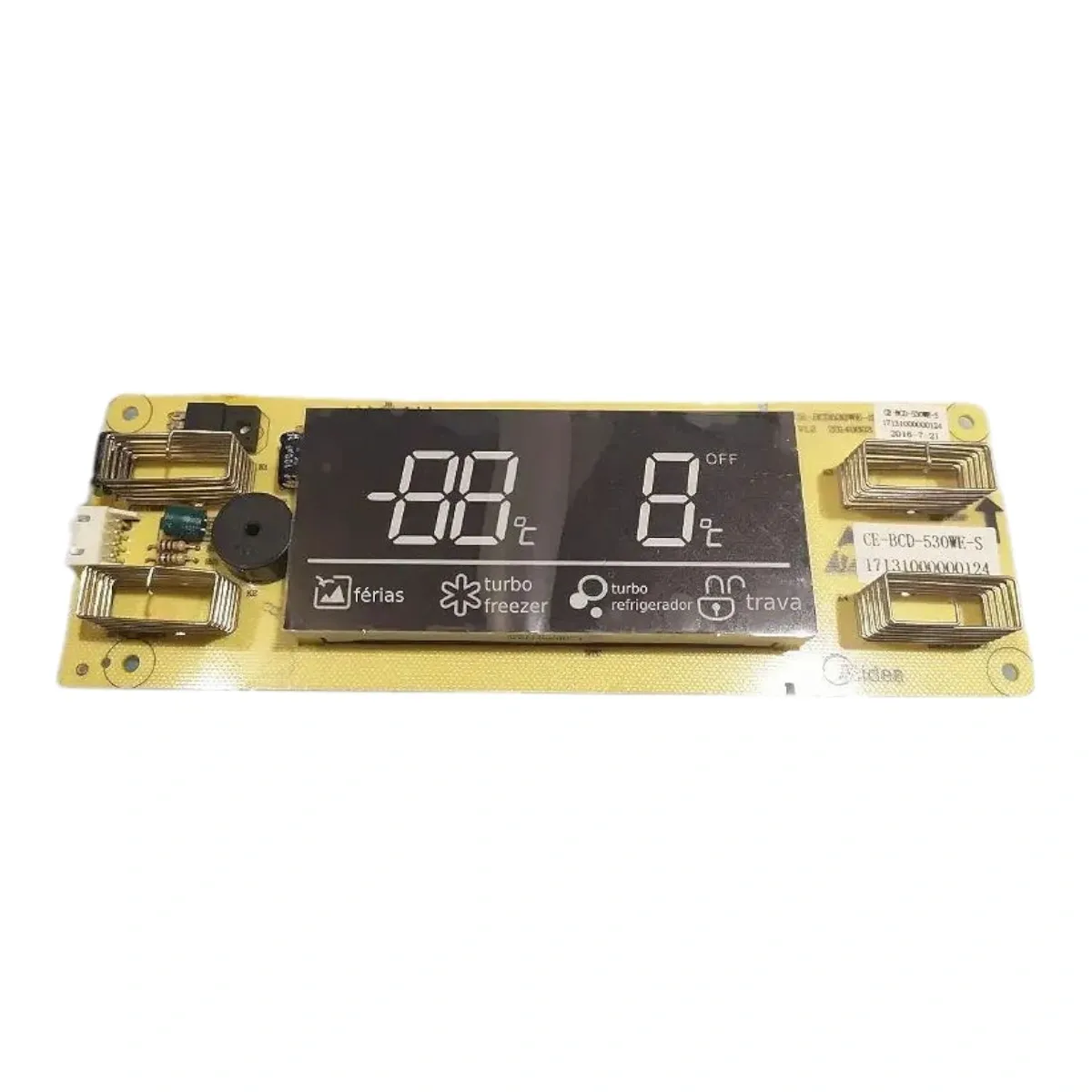Placa Eletrônica Display MD-RS587FGA221 17131000000124 Midea