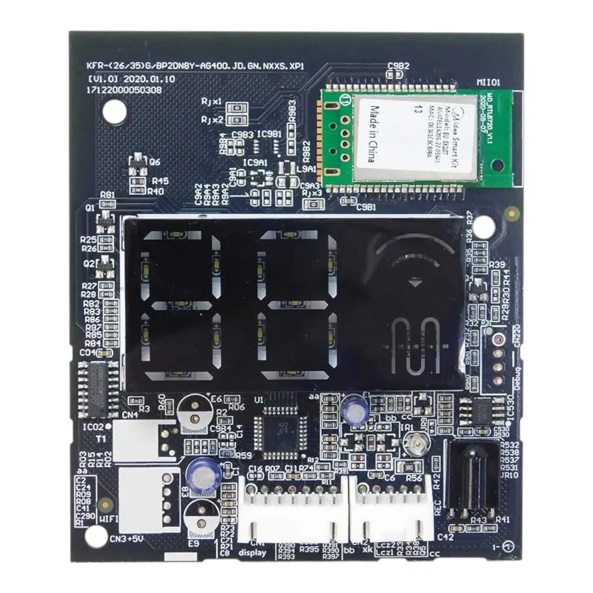 Placa eletrônica do display Multisplit Hi-Wall 9k/12k Springer Carrier 17122000A42170