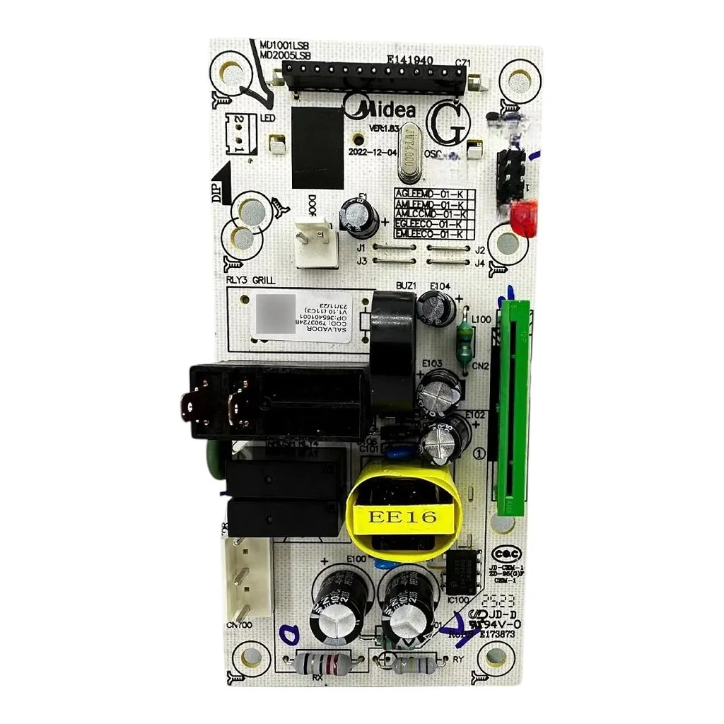 Placa Eletrônica EMLAEV8-02-K Micro-ondas 127V 220V 20L 79037248 Midea