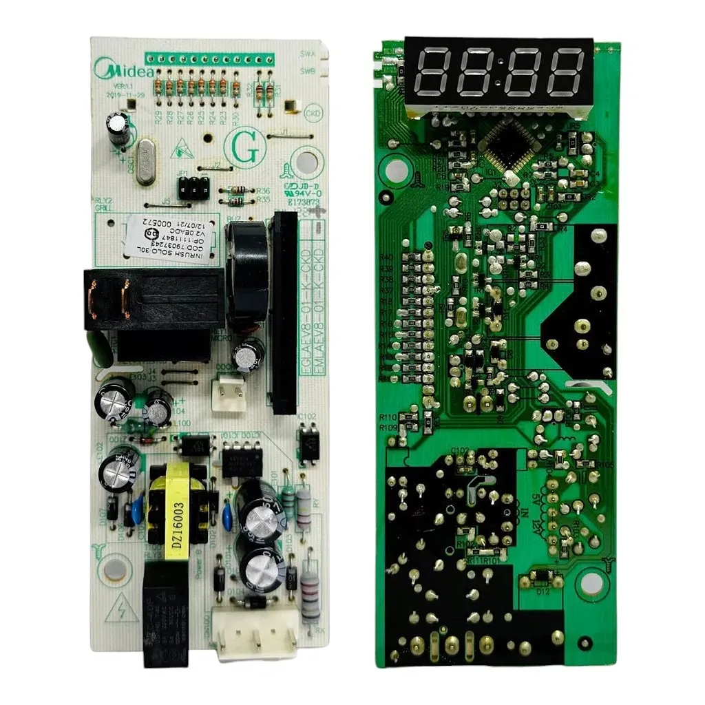 Placa Eletrônica EMLAEV8-02-K Micro-ondas 127V 220V 31L 79037243 Midea