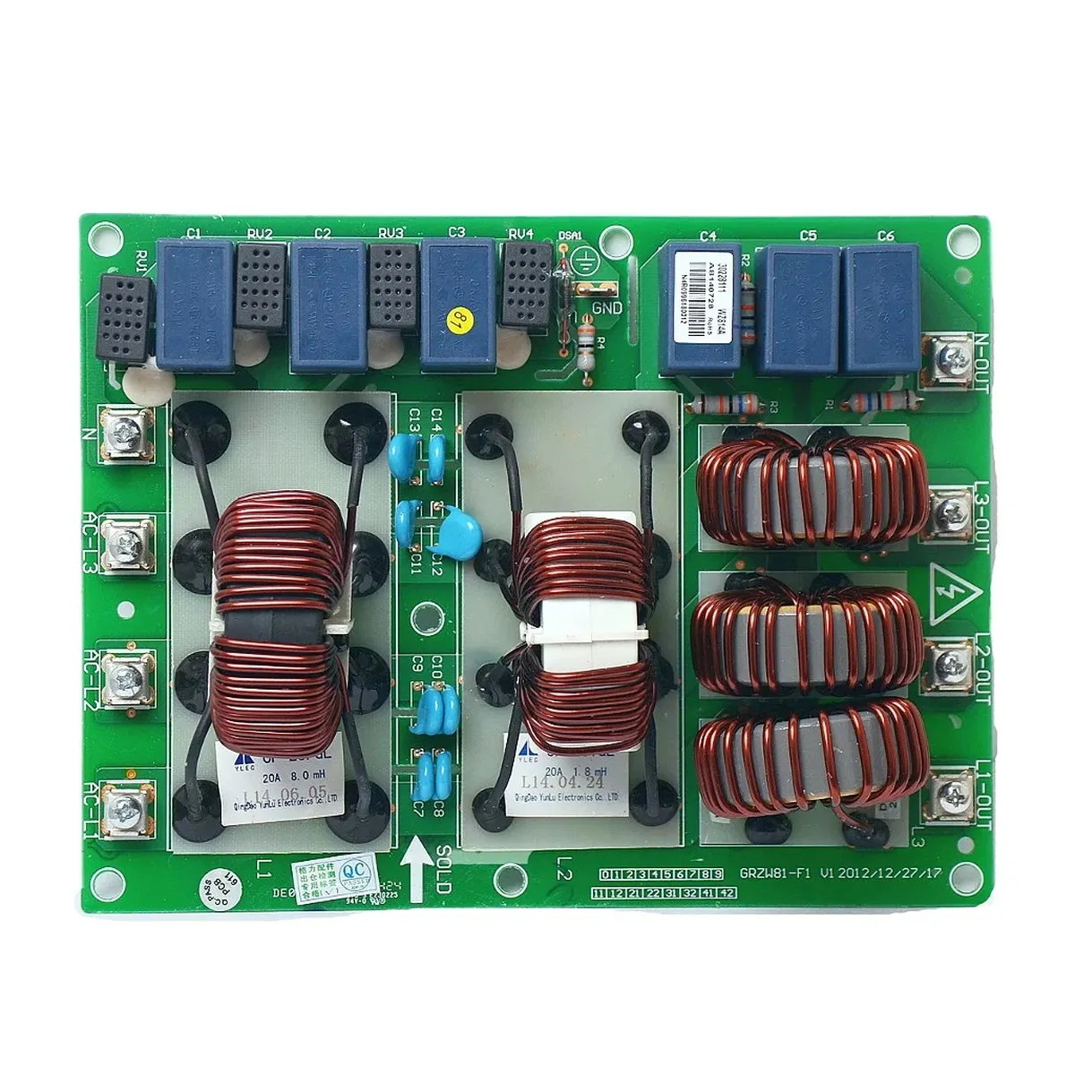 Placa Eletrônica Filtro WZ814A GRZW81-F1 30228111 / 30228119 Gree