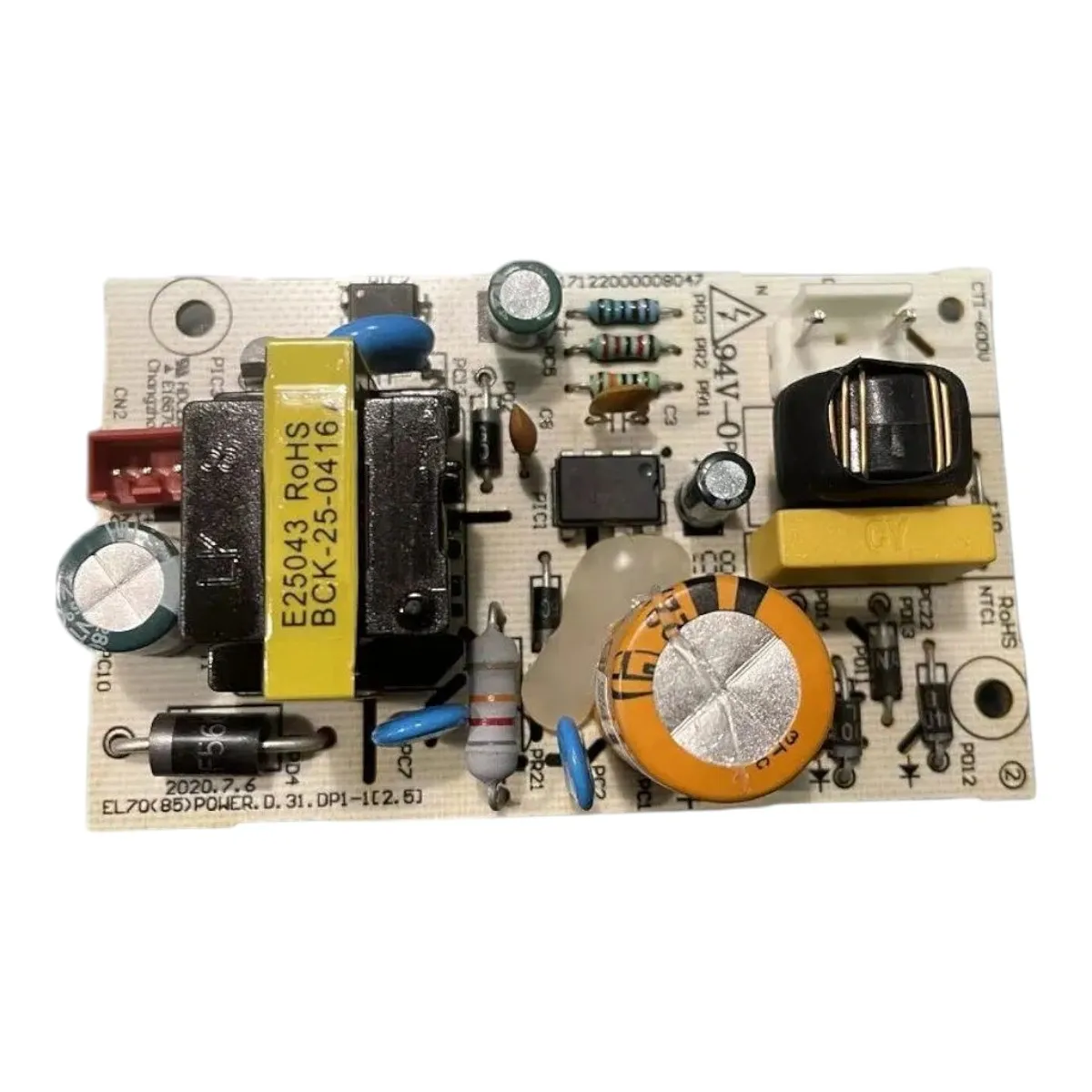 Placa Eletrônica Módulo AC/DC Evaporadora 220-240V 9A 17122000048718 Midea