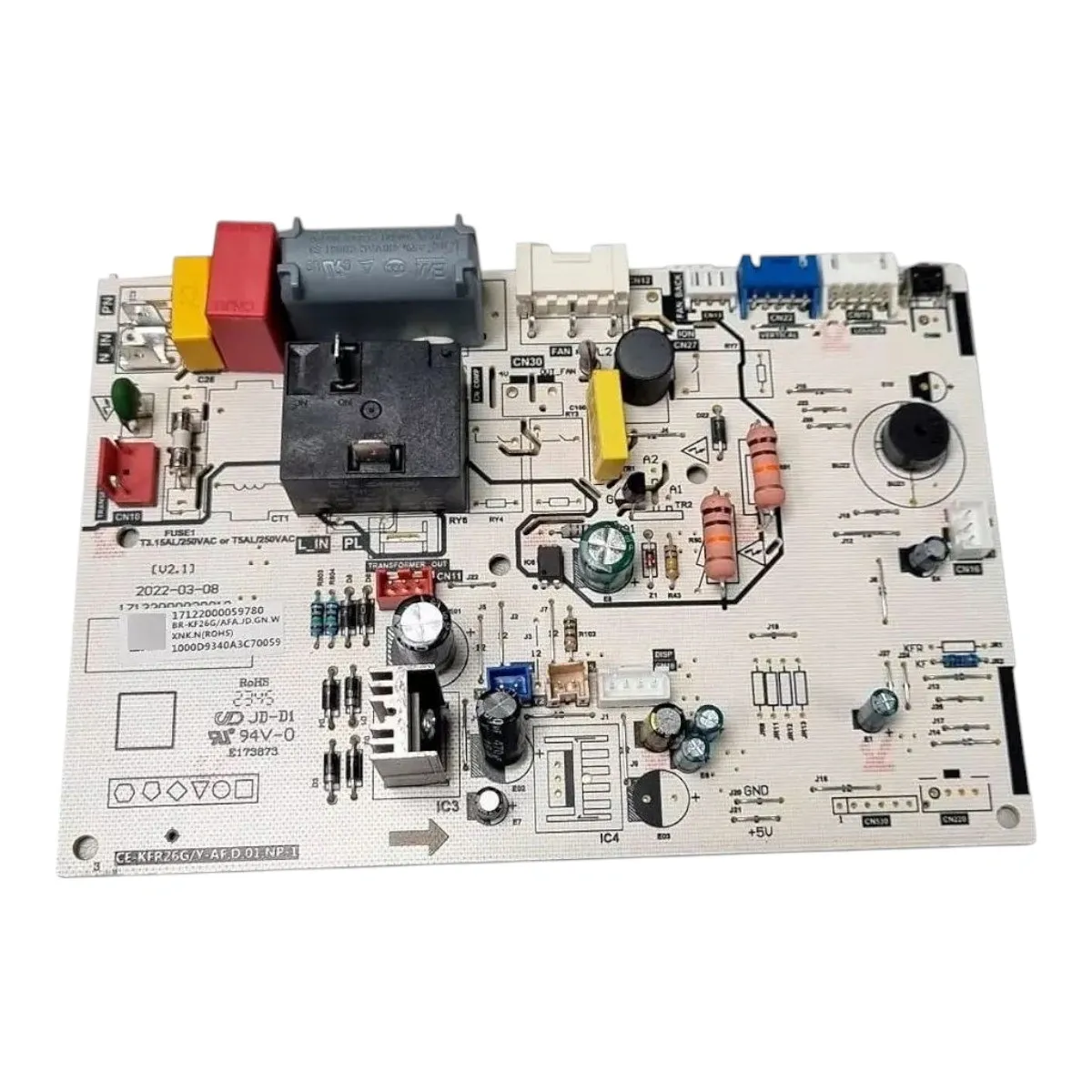 Placa Eletrônica Principal Evaporadora 42AFFCI09S5 9K 17122000059780 Springer Carrier