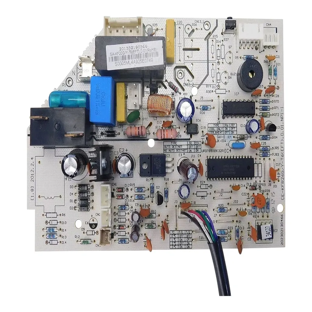 Placa Eletrônica Principal Evaporadora Split 7K 18K 201332190344 Midea Comfee