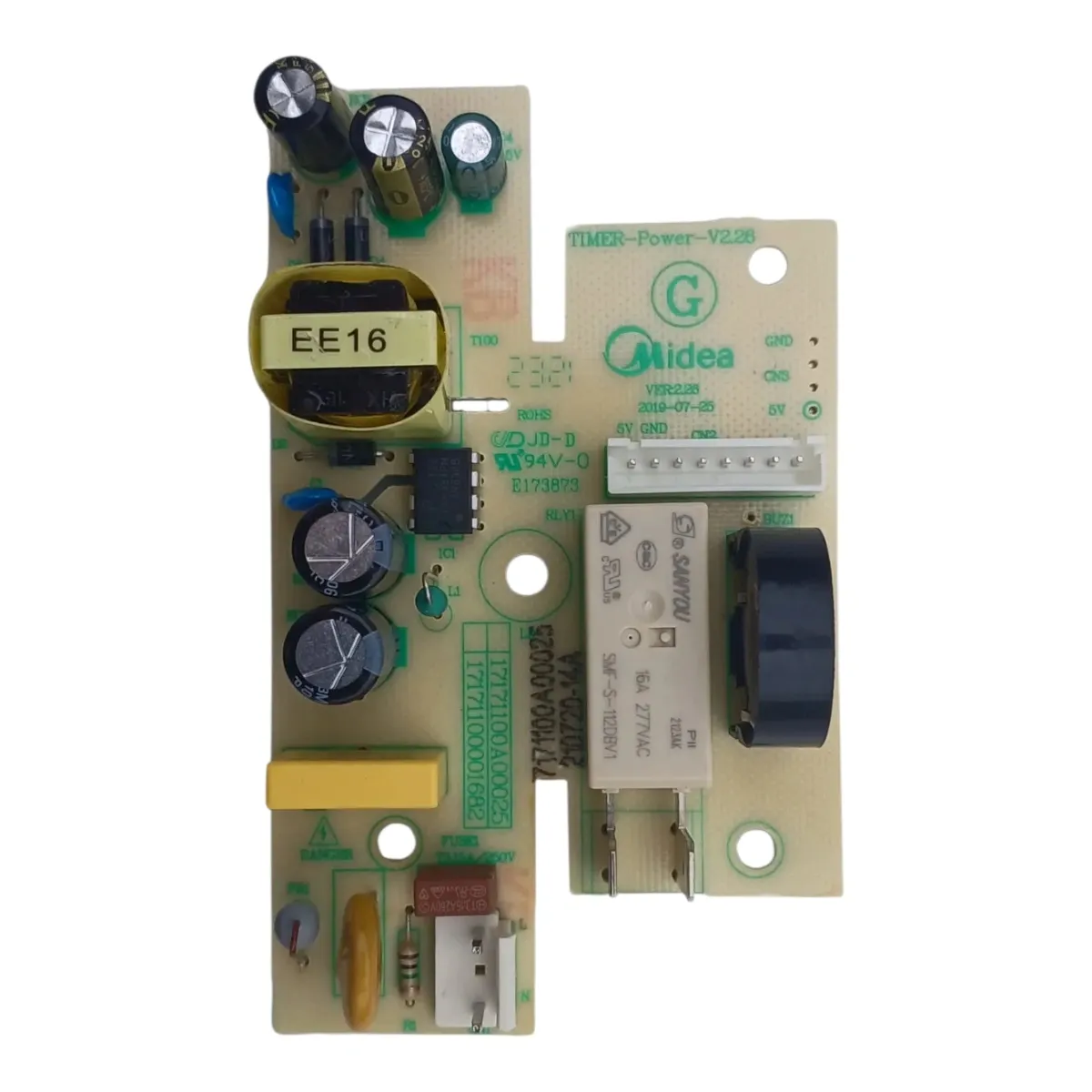 Placa eletrônica principal forno elétrico 80 L (220 V) Midea 17171100A00025