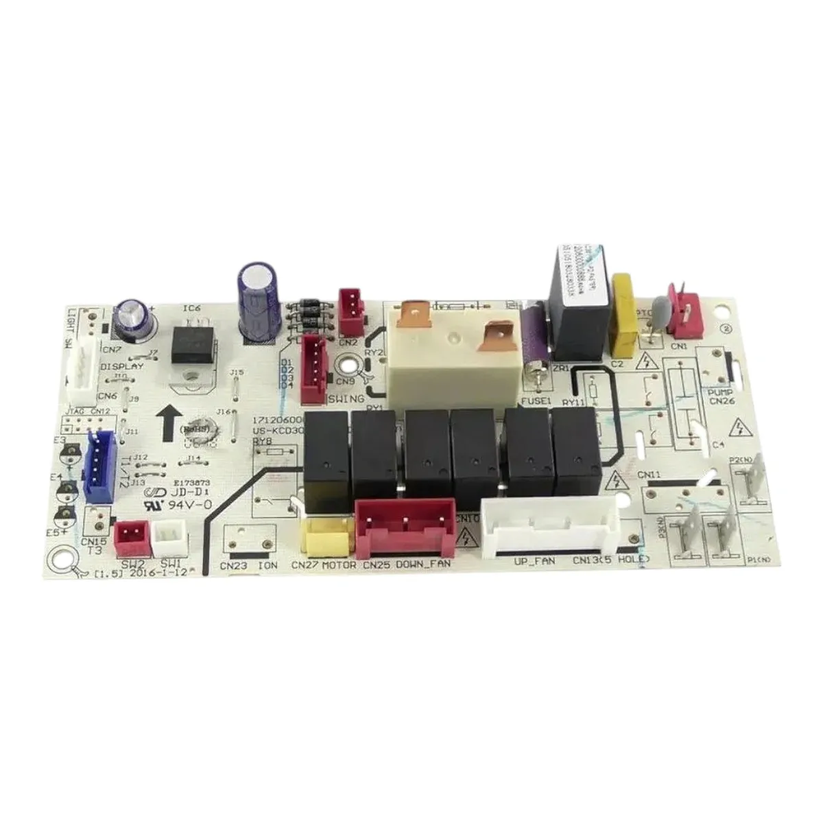 Placa Eletrônica Principal Portatil MPC-12CRV2 17120600000888 Springer Carrier