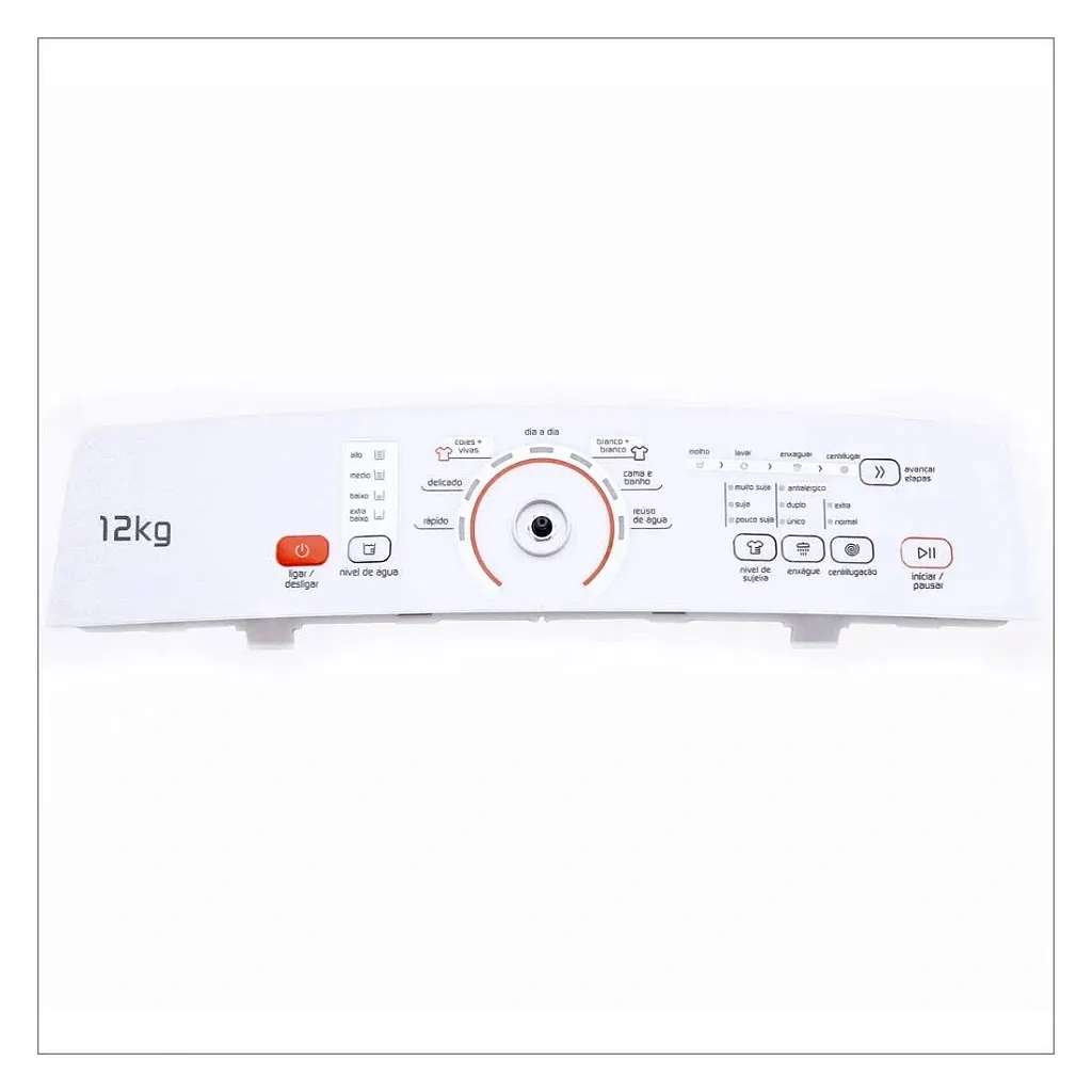 Placa Interface BWH12A Máquina de Lavar 12kg W10772235 Brastemp