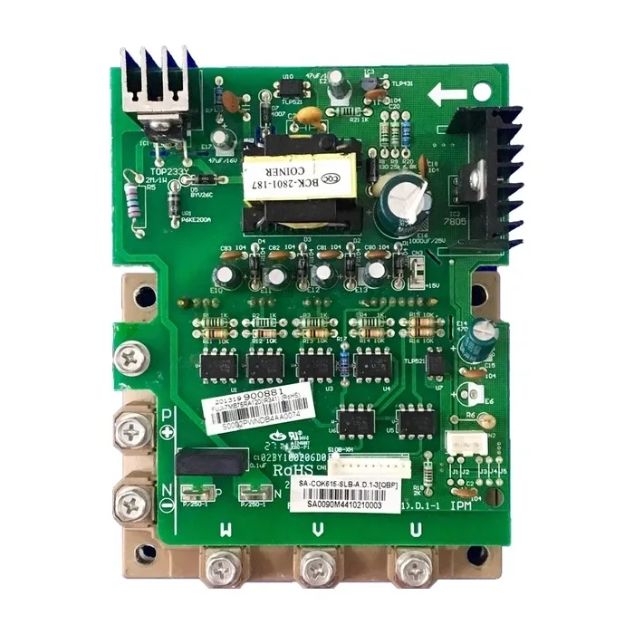 Placa Modulo Inversor Compressor FUJI-7MB75RA120 201319900881 VRF Midea