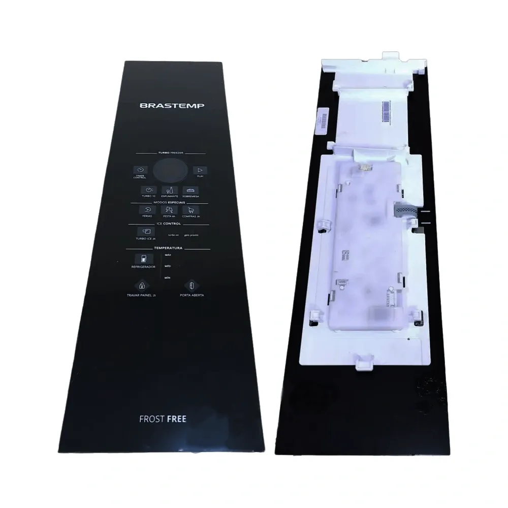 Placa Painel Display Interface DJANGO Geladeira 127V / 220V W11180107 W11174158 W11174160 Brastemp Consul