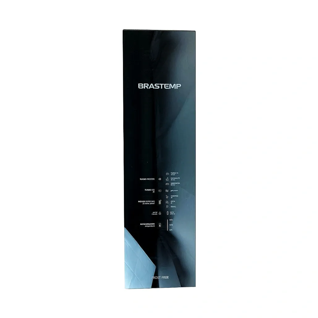 Placa Painel Display Interface DOTYK Cinza Geladeira 127V / 220V W11228550 W11174163 Brastemp Consul