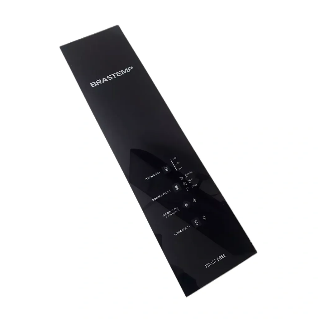 Placa Painel Display Interface DOTYK Preta Geladeira W11228637 W10917079 Brastemp Consul