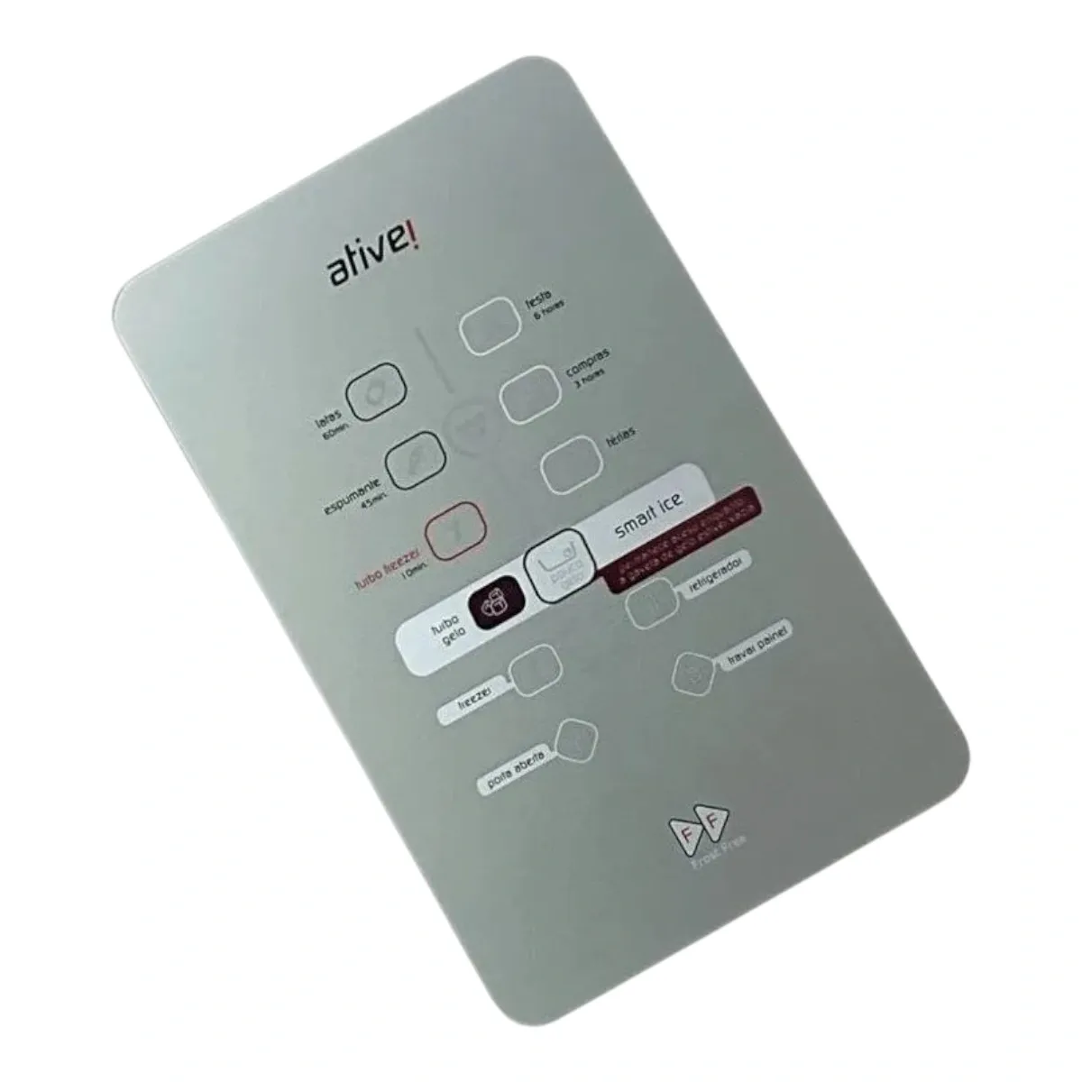 Placa Painel Display Interface SPARSH Geladeira Inox W10887449 W10656564 W10713450 Brastemp Consul