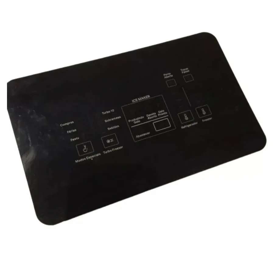 Placa Painel Display Interface SPARSH Preto Geladeira 127V / 220V W11294370 Brastemp Consul