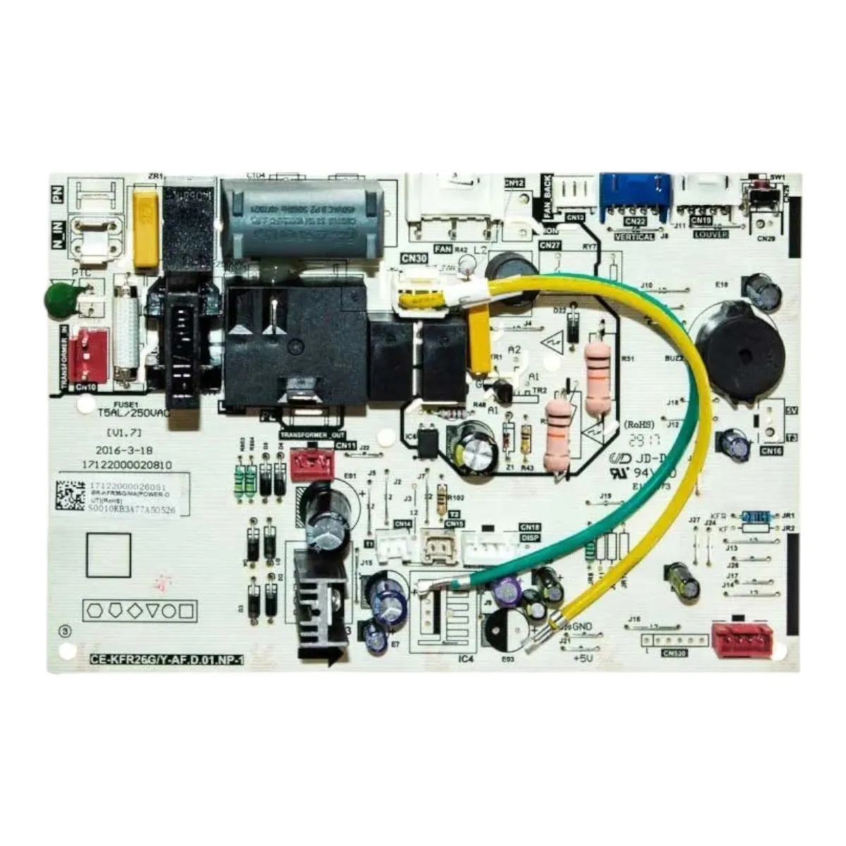 Placa Principal Evaporadora 12K 42MAQA12S5 17122000026051 Springer