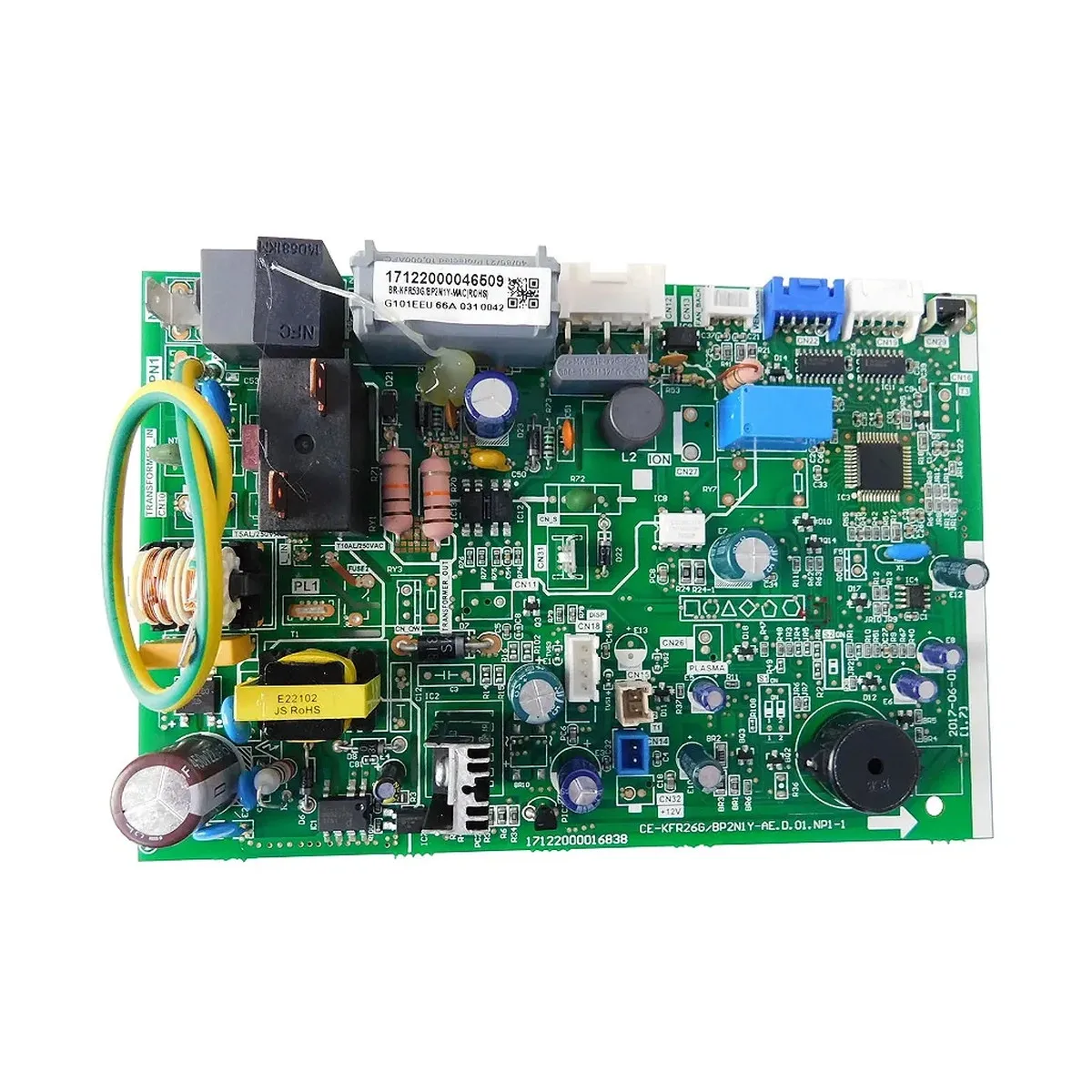 Placa Principal Evaporadora 17122000046509 Midea Springer