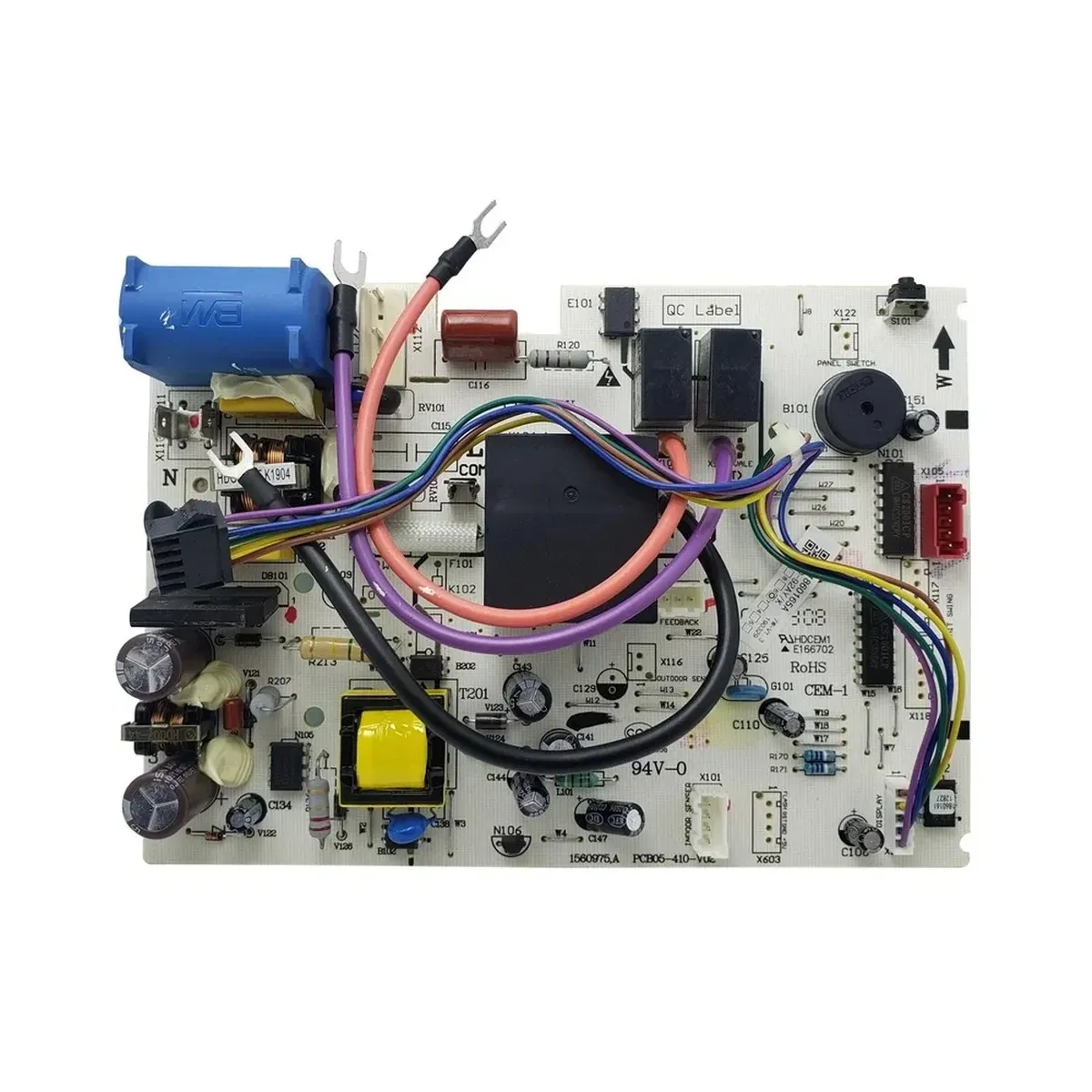 Placa Principal Evaporadora 22000 Btus Quente Frio W10875198 / 1860165 Consul