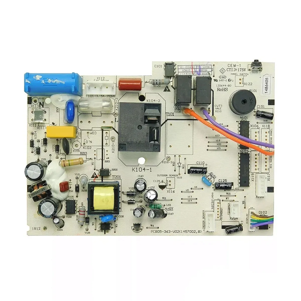 Placa Principal Evaporadora 7000 Btus Quente e Frio W10602116 Consul
