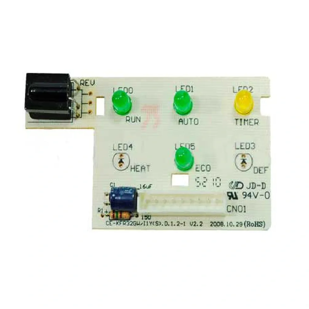 Placa Receptora Display 7K 9K 12K Só Frio 2013324A0013 Springer