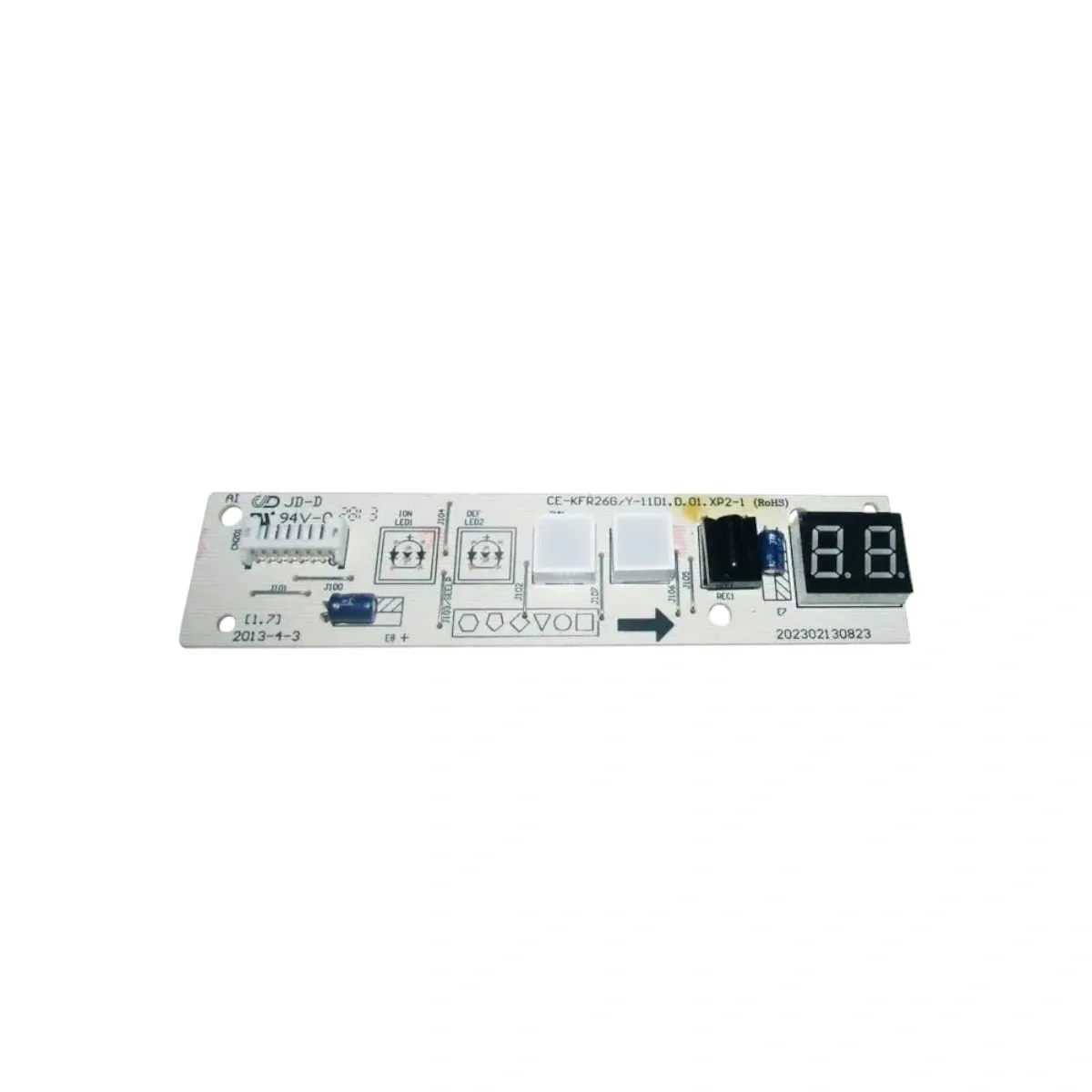 Placa Receptora Display 7K a 12k 201332391278 Comfee Admiral